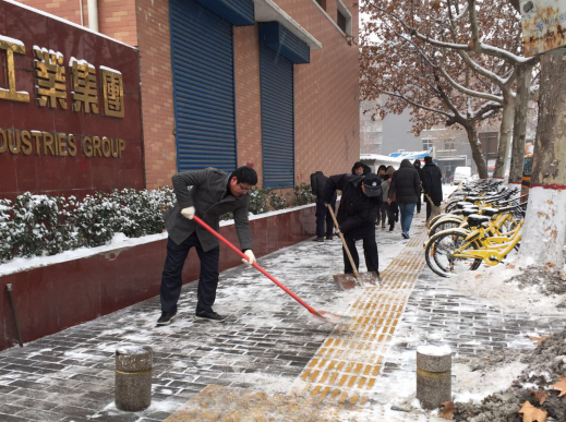 雪一直下，我們一直在：工投集團除雪掠影